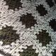 Plaid crocheté patchwork