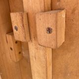 Vintage table with compass legs