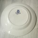 Assiette en porcelaine Gien