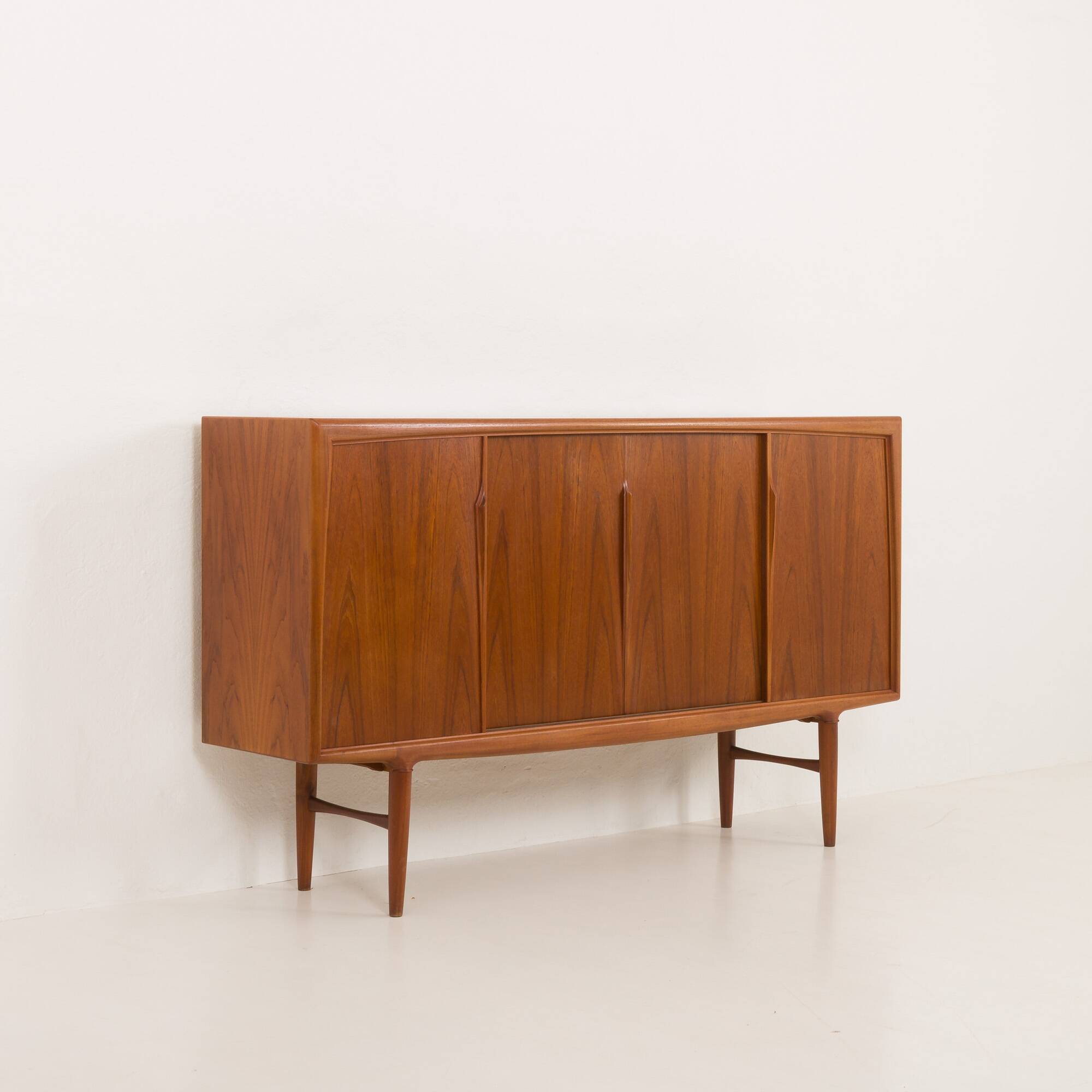 Omann Jun mid-century teak credenza, Denmark 1950s