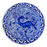 Plat en faïence Dragon