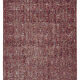 Hand-knotted vintage turkish red carpet 165 cm
