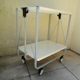 Folding rolling table served Louis Lucien Lepoix FRZ Germany