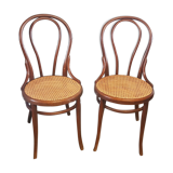 Pair of Seated Thonet chairs
