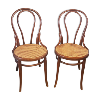 Pair of Seated Thonet chairs
