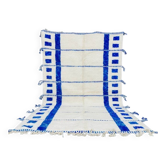 Tapis blue 250cmx150cm fait main