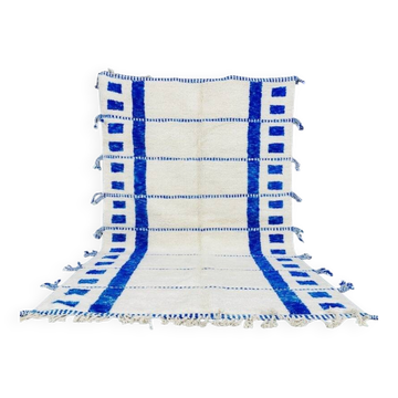 Tapis blue 250cmx150cm fait main