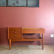 Teak console by Arne Wahl Iversen