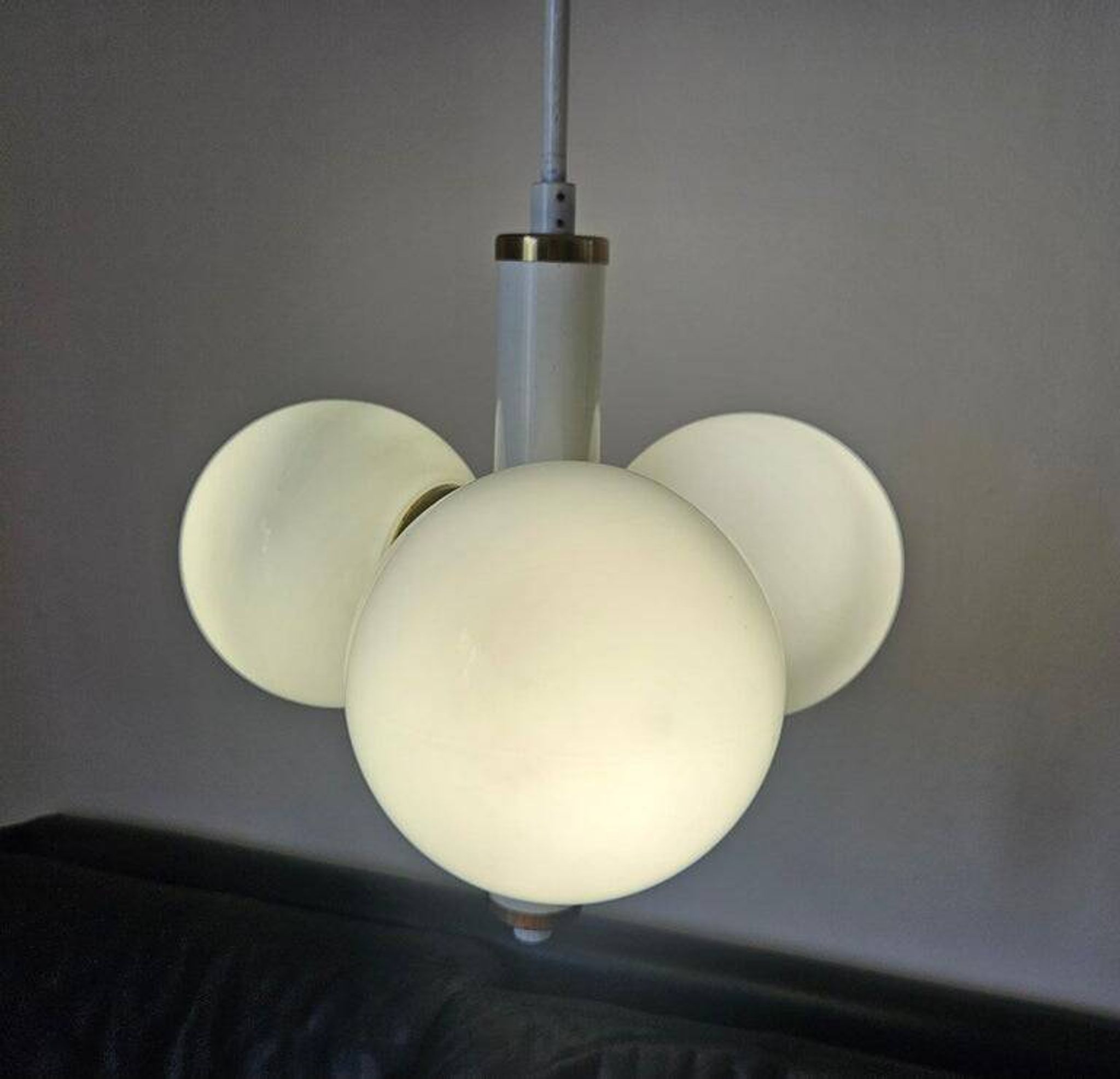 Lustre Space Age Sputnik des années 1970, Italie