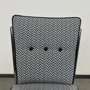 Mid-century tubular steel chair by Jozsef Peresztegi