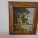 Peinture huile signee Paul Pierre Emiot - jarre provencale