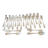 Christofle, Paris - Series of 12 table cutlery - Spatours model