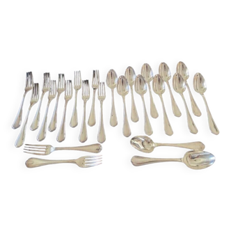Christofle, Paris - Series of 12 table cutlery - Spatours model