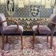 Pair of Bridges armchairs