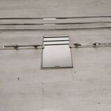 Art Deco chrome wall coat rack