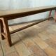 Paire de bancs vintage