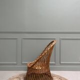 Rattan armchair for children