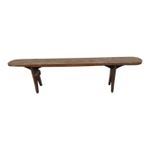 Old oak farmhouse bench