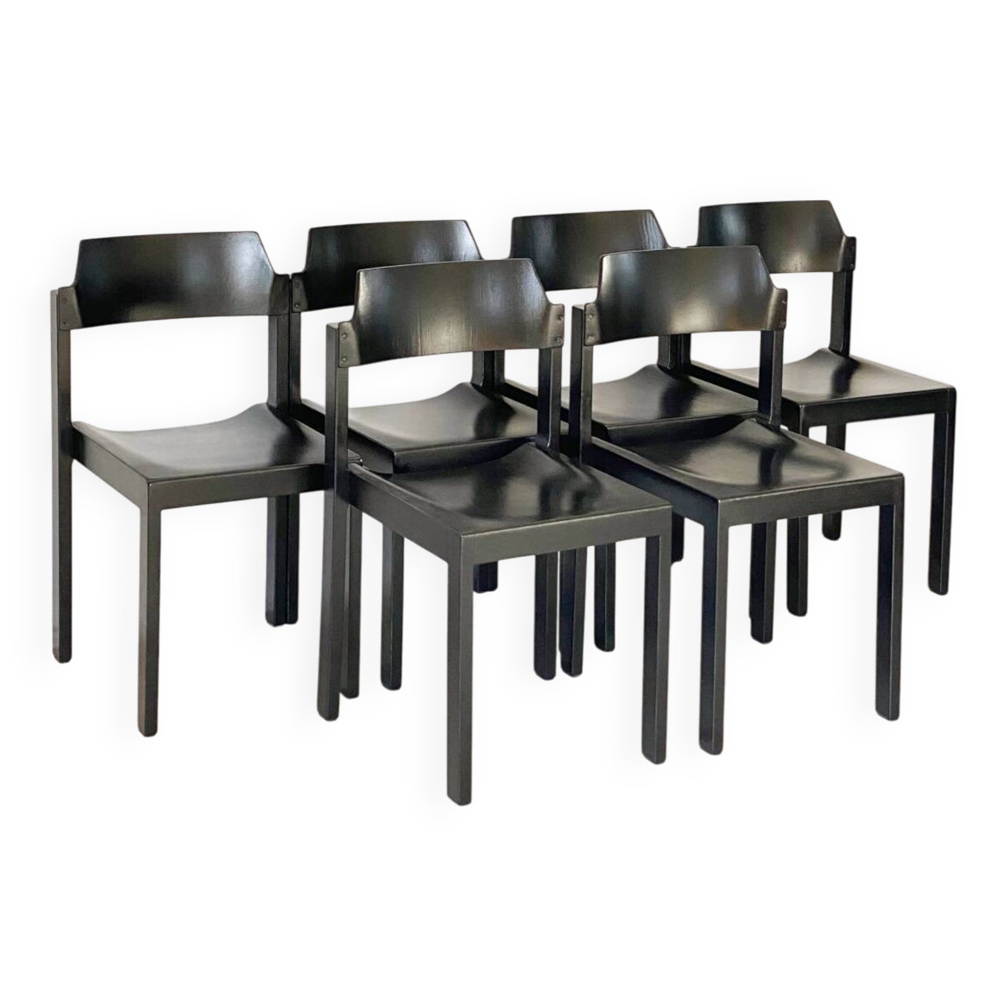 6 Schlapp-Möbel chairs