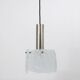 J.T. Kalmar 2x Suspension with frosted glass panels, Austria, 1960s