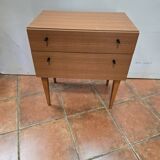 Scandinavian bedside table from the 60s