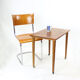 Coffee Table On Wheels In Teak, Czechoslovakia 1970s