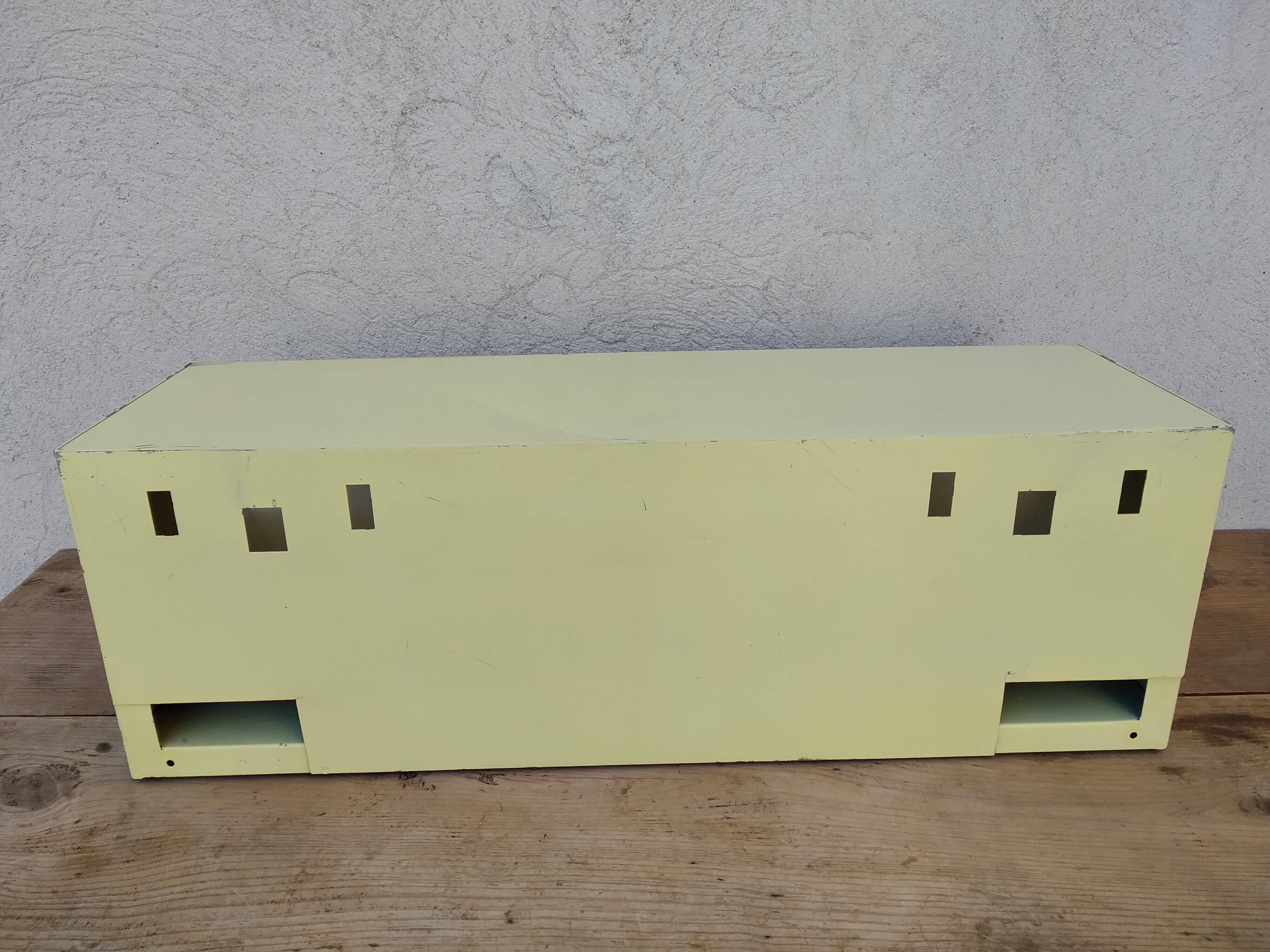 Storage unit with lockers brand PlexiBronze - 1950s