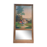 Overmantel mirror