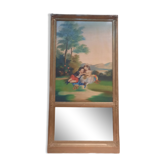 Overmantel mirror