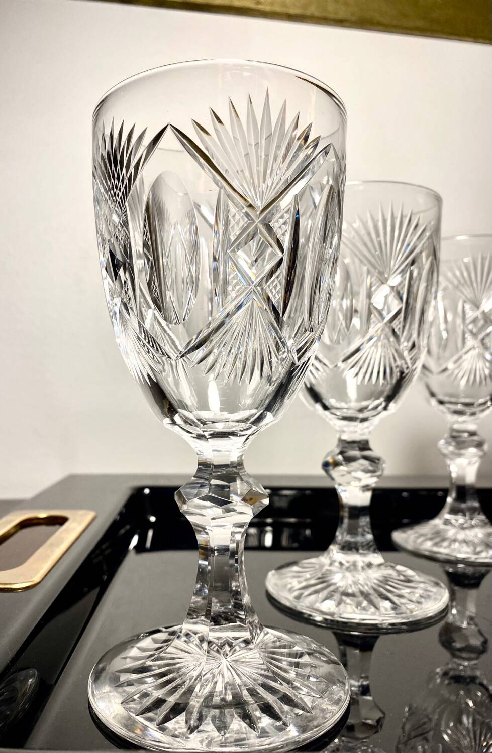 Verre à eau Le Creusot  / Voneche 19eme ciecle