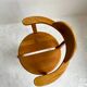 Set of 4 wooden chairs from the 1970s