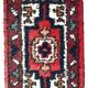 Tapis Vintage Hamadan en Laine, Années 1970, Élégance du Moyen-Orient