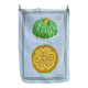 Vintage Zucchi tea towel signed Ken Scott in linen