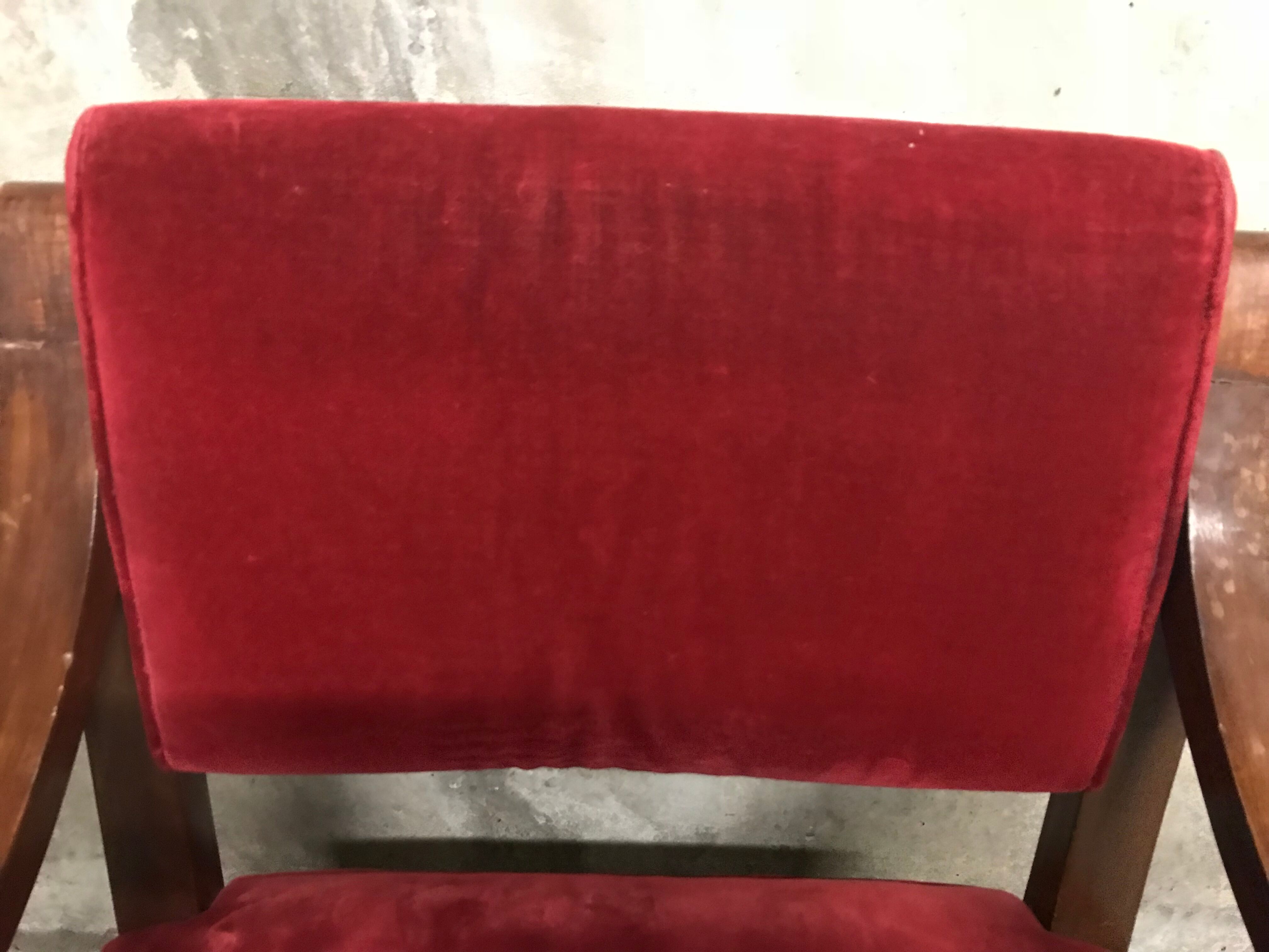 Art deco desk armchair