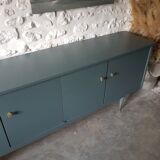 Vintage duck blue sideboard