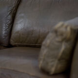 Mid-Century Modern Vintage Leather Cromwell Sofa by Arne Norell, 1960s