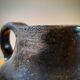Yves Mohy, pyrite stoneware pitcher, La Borne, France, 1950s