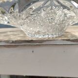 Presentation dish in cut crystal