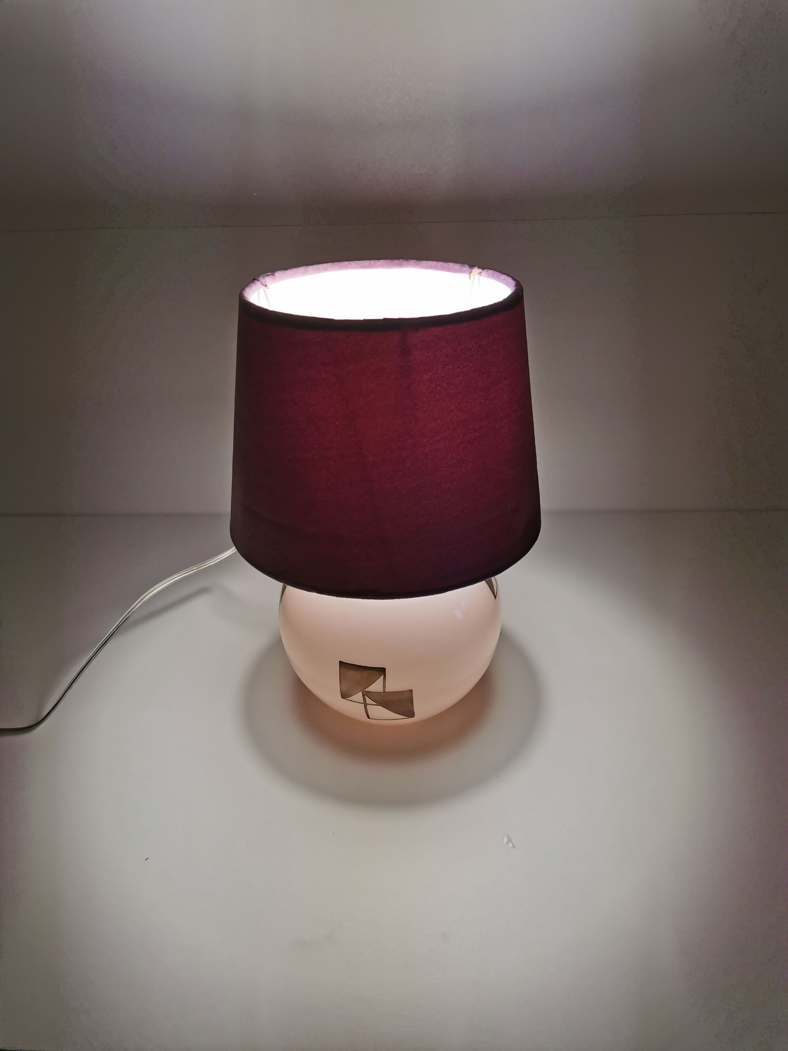 Art Deco ball lamp