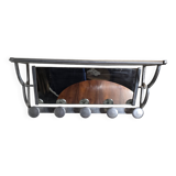 1950s aluminum coat rack