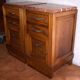 Pair of old bedside an cherry tree