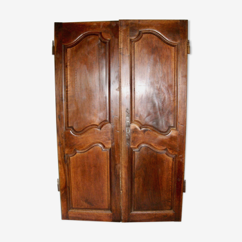 Pair of 18th closet doors