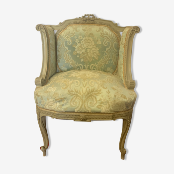 Armchair Louis XVI rechampi style