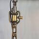 Lampe industrielle orientable. H.54 cm