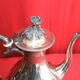 Silver metal coffee maker