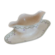 Old sauce boat Longwy Violetta