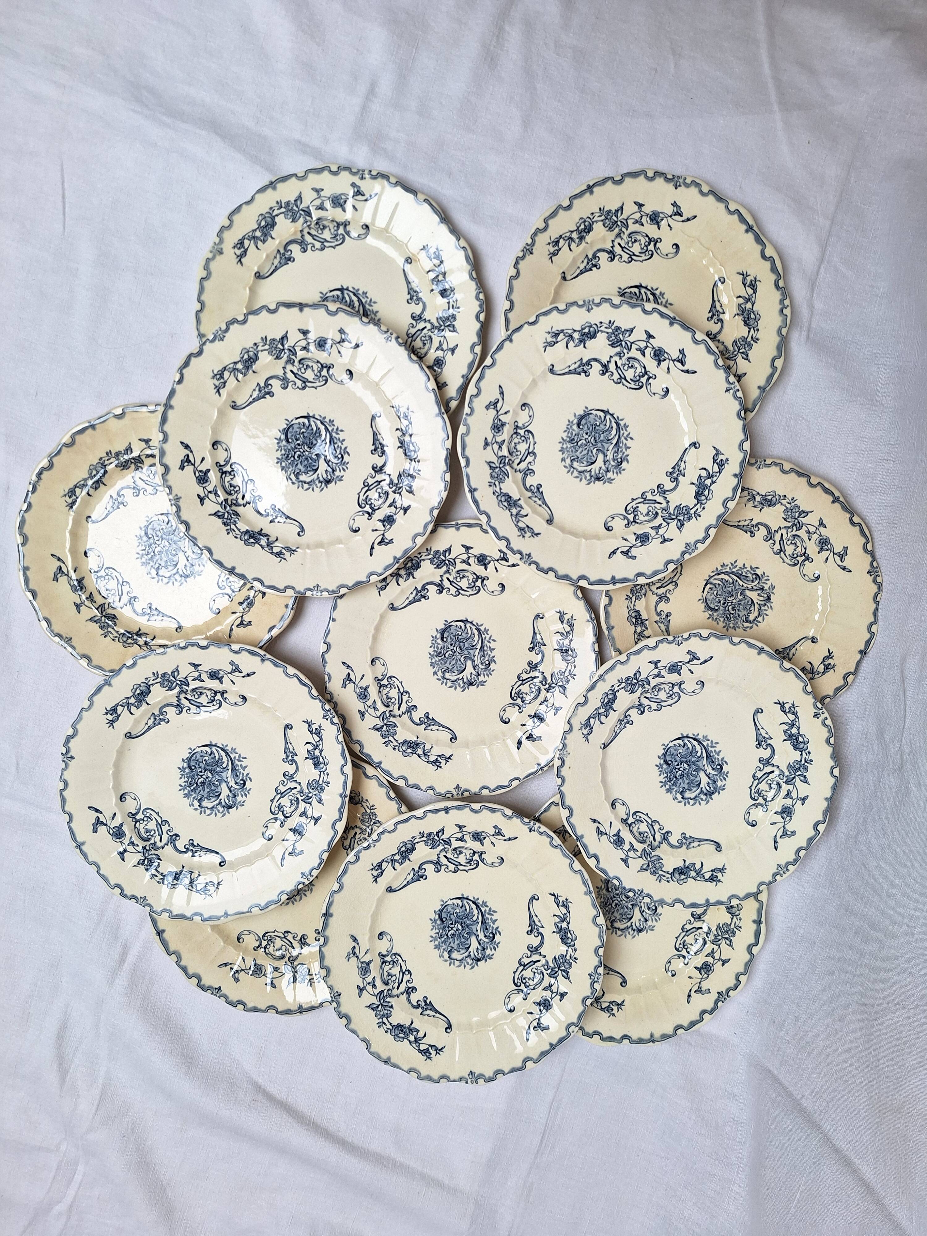 Dessert plates H.C. Moscow vintage