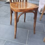 Patinated bistro chair