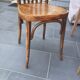 Patinated bistro chair