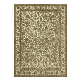 Hand-Knotted Persian Antique 1970s 298 cm x 398 cm Beige Wool Carpet